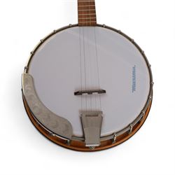 Musima five string banjo, made in German Democratic Republic