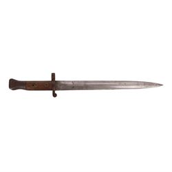 Lee Metford 1888 bayonet, maker marked 
