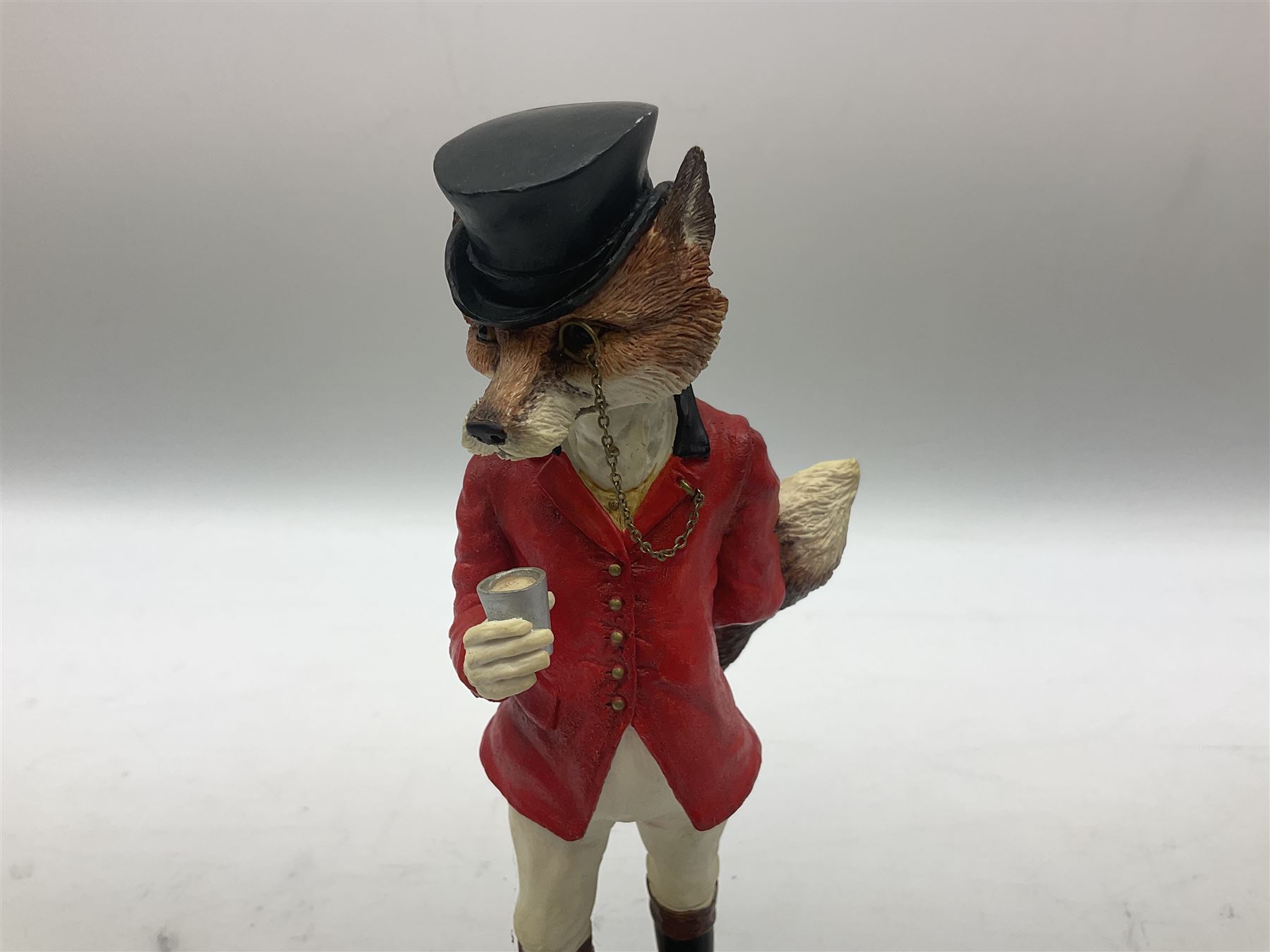 Border Fine Arts Lord Reynard, model no.A7653 and Lady Reynard, model no.A7654, H19cm