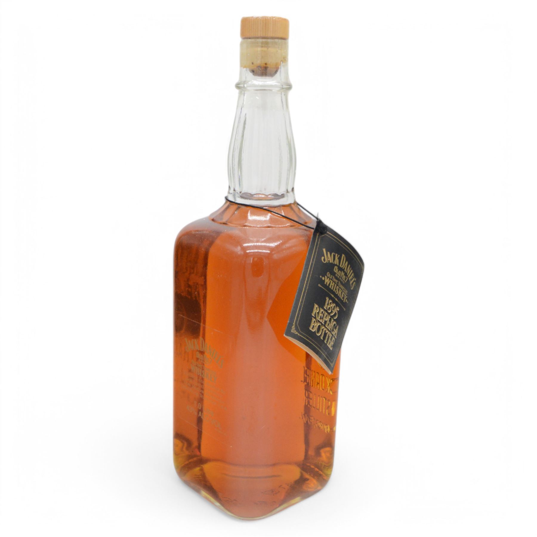 Jack Daniels, Old Time No. 7, 1895 replica bottle, 1litre, 43% vol