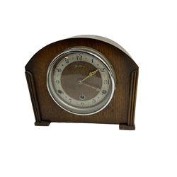 1950’s Westminster chiming clock and an American Edwardian shelf clock.