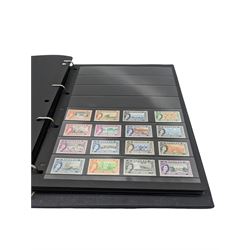 Mostly King George VI and Queen Elizabeth II Commonwealth or Empire stamps, including QEII British Solomon Islands, Pitcairn Islands, Seychelles, Sierra Leone, Mauritius, Guernsey etc, KGVI Turks and Caicos Islands, Falkland Islands Dependencies etc, mixture of mint and used values with some higher values