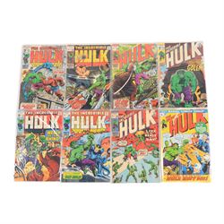 Fourteen Marvel Silver and Bronze Age 'The Incredible Hulk' comic books,  spanning years 1968-72, comprising issues #106, #113-#115, #117, #119, #122, #124-#126, #129, #132, #134 and #147