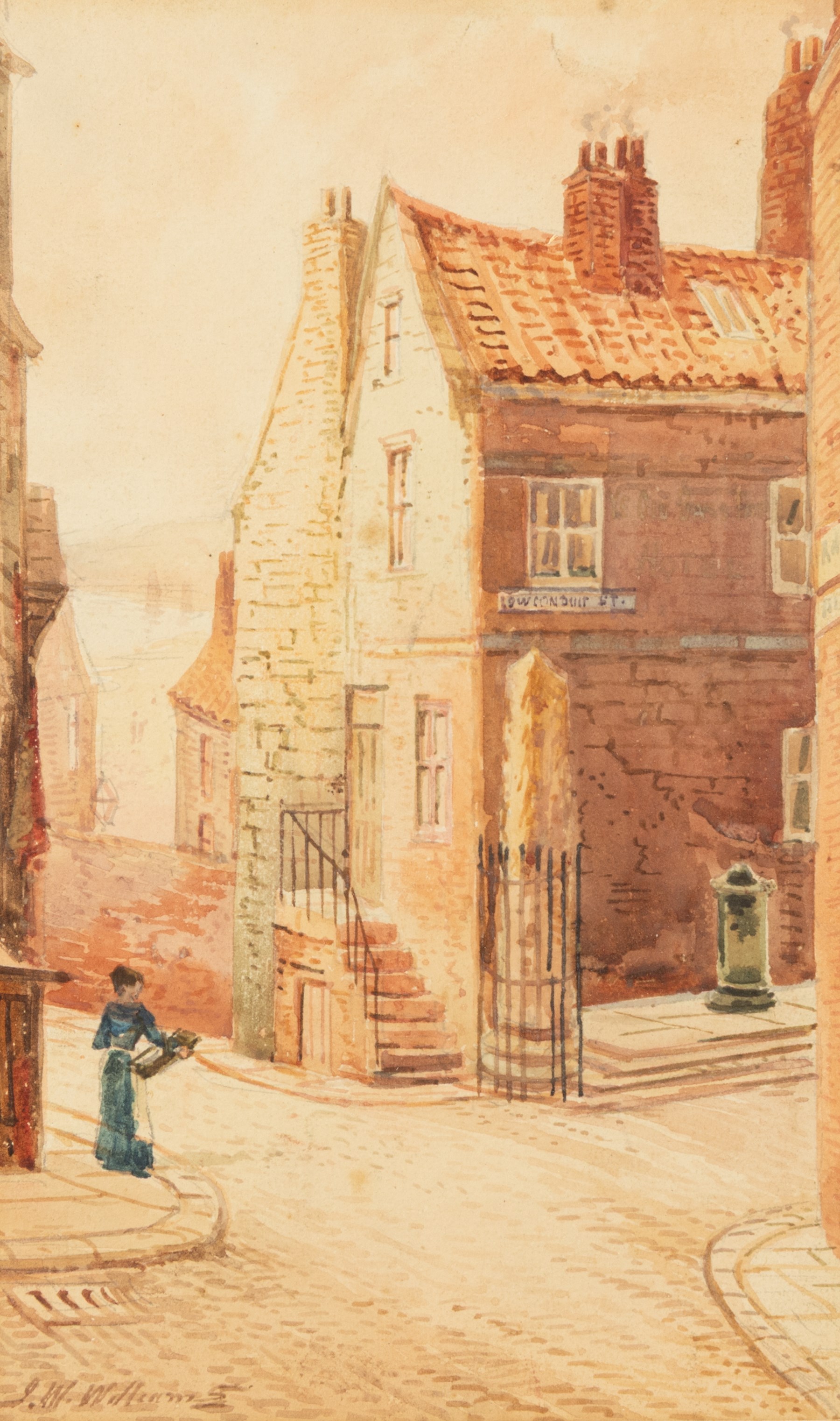 John Wynne Williams (British fl.1900-1920): The Three Mariners Inn, Low Conduit Street, Kind Richard III House, and two further Scarborough views, set of five watercolours signed max 25cm x 15cm (5)