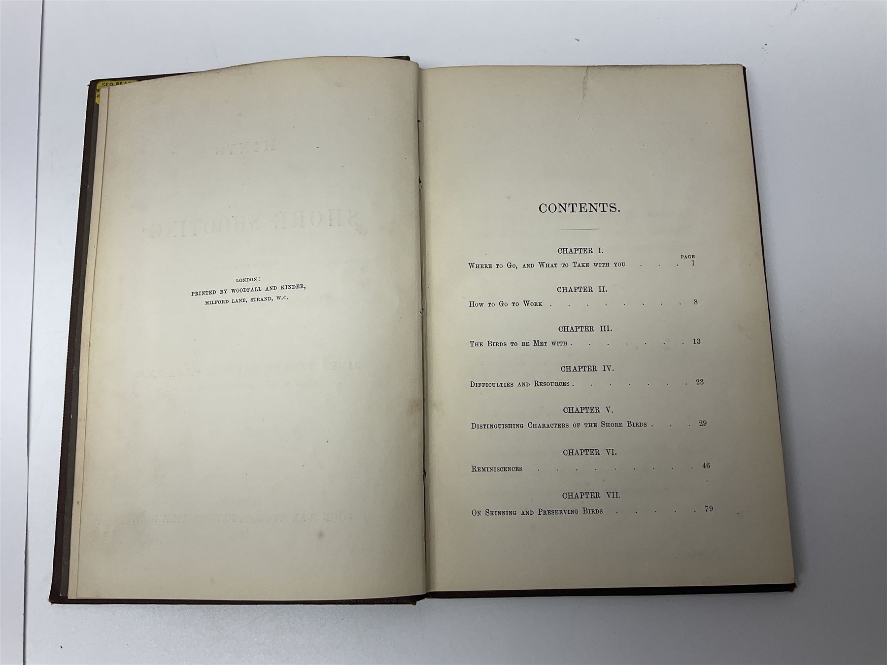 Hawker Lt. Col. P.: Instructions to Young Sportsmen in all that Relates to Guns and Shooting. 1833 7th edition. Re-bound in green cloth; Harting James Edmund: Hints on Shore Shooting.1871; Army Field Service Pocket Book. 1938. Contains numerous bound pamphlets; Ferrar Major M.L.: Officers of The Green Howards. 1920; Blake George: Mountain & Flood - History of the 52nd Lowland Division. 1950; and XV International Brigade. 1975 (6)