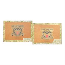 Los Statos de Luxe Cremas Cigars, two boxes, one box sealed