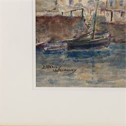 James Ulric Walmsley (British 1860-1954): Polperro - Cornwall, watercolour signed 19cm x 27cm