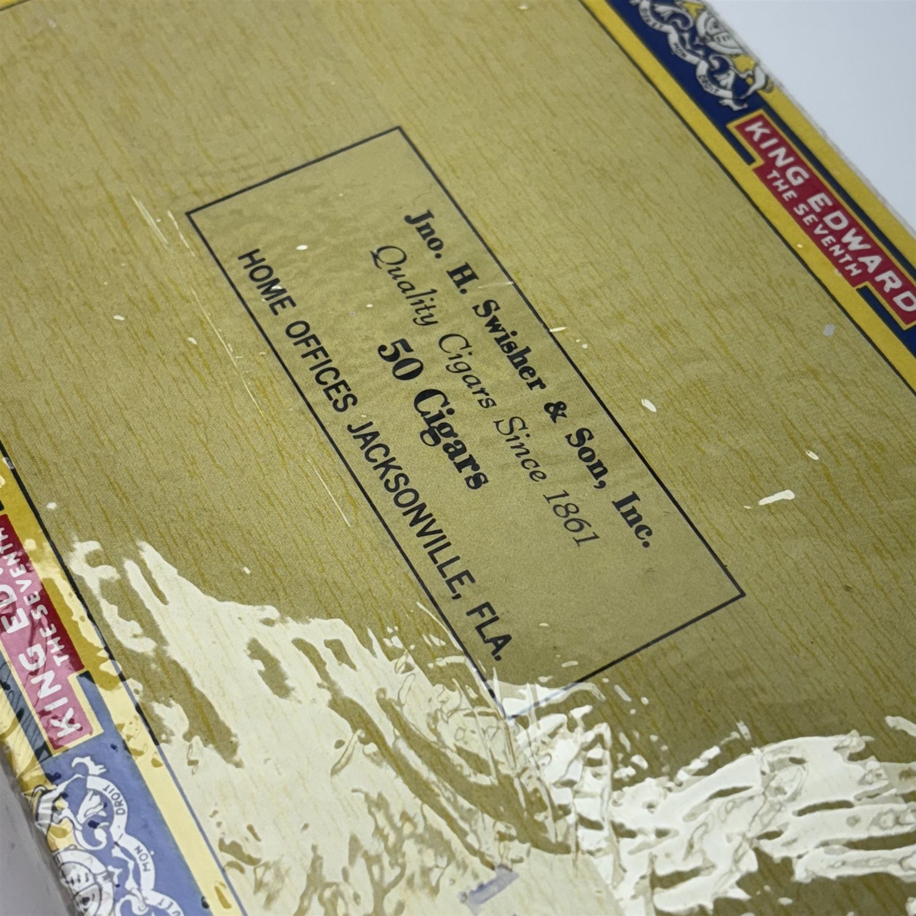 King Edward Imperial fifty cigars in sealed box