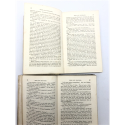  Austen Jane: Pride and Prejudice & Sense and Sensibility. Two volumes published by Richard Bentley etc 1833, small 8vo with engraved frontispieces and engraved half-title with vignettes, uniformly bound in full tooled calf with gilt leafage border, bookplate and inked Library location for Phillip J Newton, Dunleckney Manor (2)  