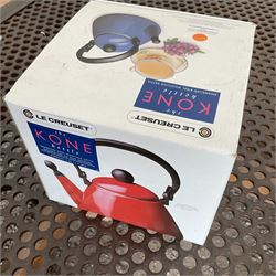 Le Creuset Kone stove top kettle, new boxed  - THIS LOT IS TO BE COLLECTED BY APPOINTMENT FROM DUGGLEBY STORAGE, GREAT HILL, EASTFIELD, SCARBOROUGH, YO11 3TX