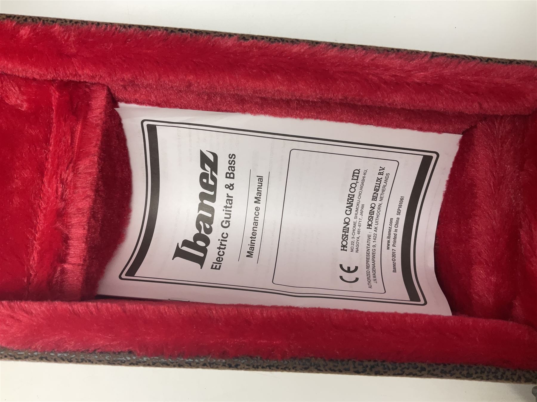 Ibanez George Benson 40th Anniversary arch top semi-acoustic guitar with floating pick-ups and mother-of-pearl inlay; model no.GB40THII serial no.S16120480; L104.5cm; in Ibanez hard carrying case with manual