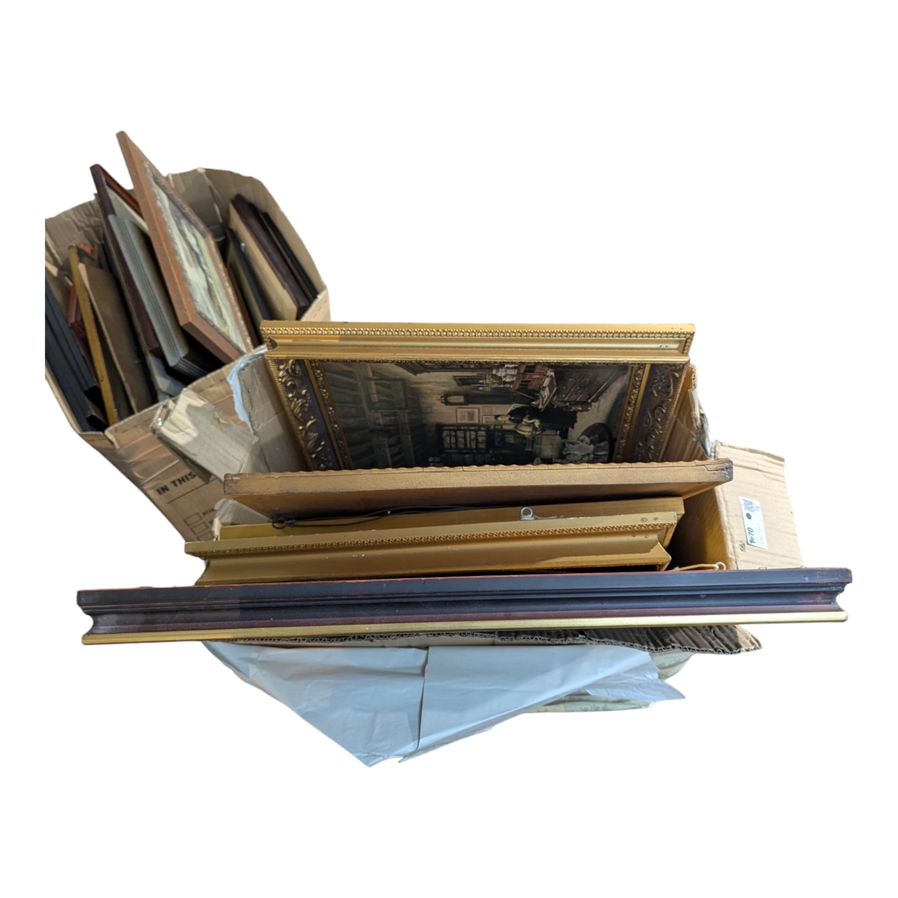 Large collection of original works, engravings and prints (in two boxes)
