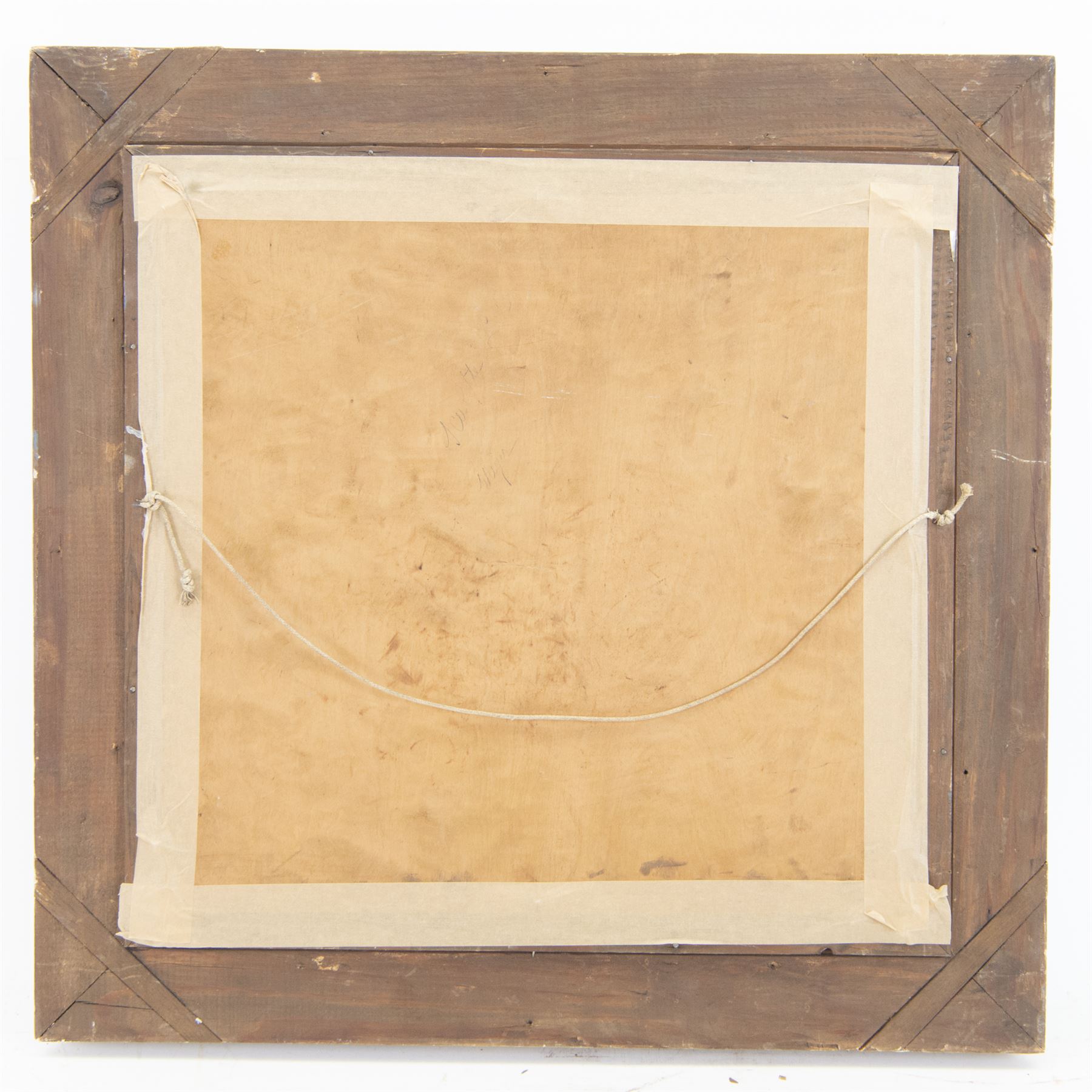 Henri Eugene Callot (French 1875-1956): Boats in a Harbour, oil on panel signed 41cm x 42cm