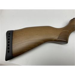 BSA Meteor Mk7 .22 air rifle with break barrel action L110cm overall no.WE-331279-14; in original cardboard box NB: AGE RESTRICTIONS APPLY TO THE PURCHASE OF THIS LOT.