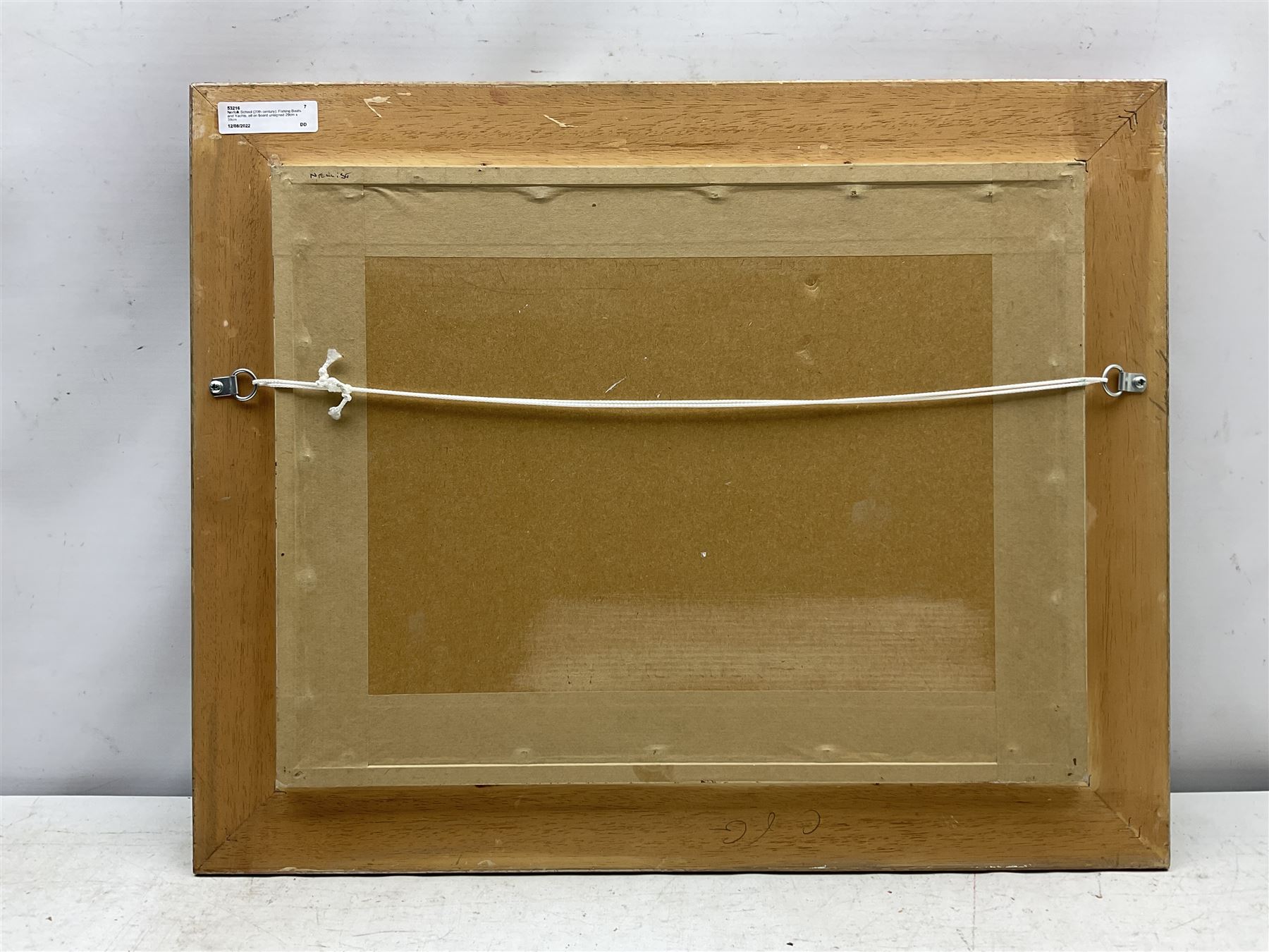 Norfolk School (20th century): Fishing Boats and Yachts, oil on board unsigned 29cm x 39cm