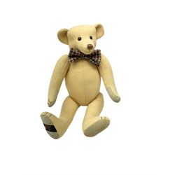 Five modern collector's teddy bears - Steiff 2001 bear No