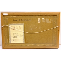 Don Micklethwaite (British 1936-): 'River Humber', acrylic on board signed, titled and dated July '83 on original receipt verso 34cm x 60cm