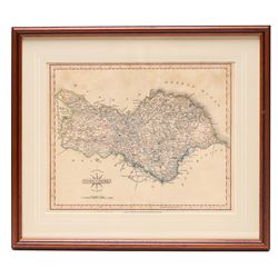 John Cary (British c.1755-1835): 'North Riding of Yorkshire' 'East Riding of Yorkshire' and 'Part of the West Riding of Yorkshire', three early 19th century engraved maps with hand-colouring 22cm x 27cm (3)