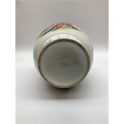 Collection of mostly Oriental ceramics, to include three 20th century Japanese Satsuma vases, two Japanese Imari plates, etc. 