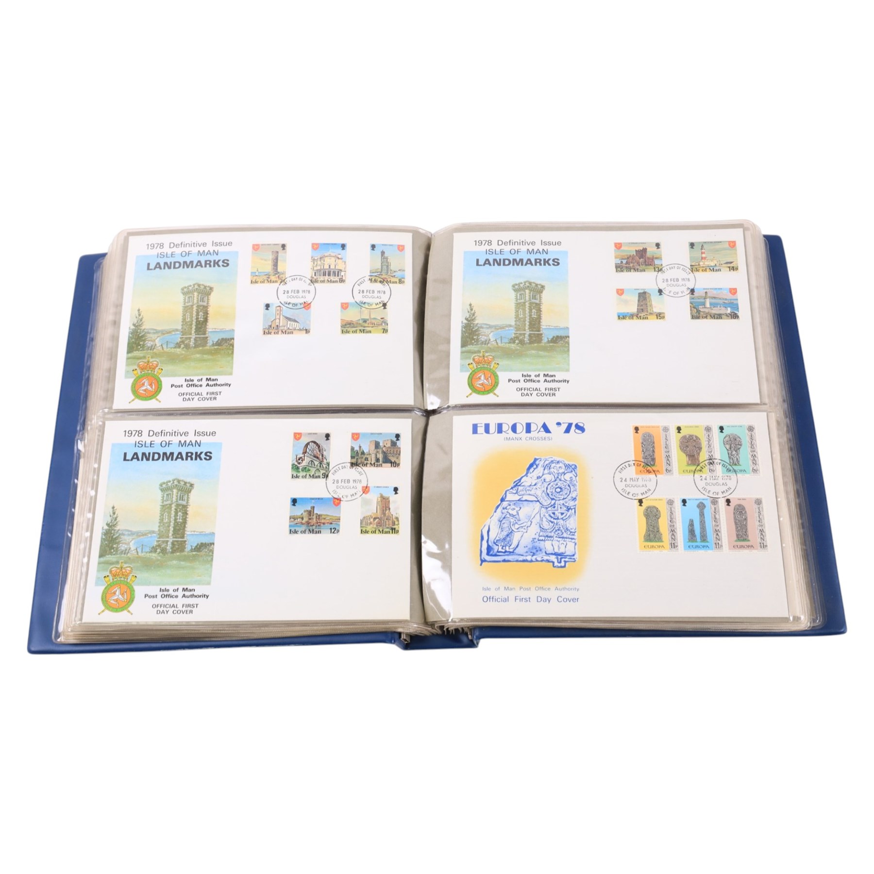 Great British and World stamps, first day covers, etc, in three boxes