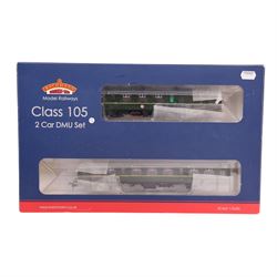 Bachmann 00 gauge Class 105 2 Car DMU Set no. 31-327, boxed