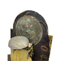 John Bancroft of Scarborough - a fine late George III 8-day mahogany longcase clock, with an elaborate pagoda pediment, brass ball and eagle finials and oval conch shell inlay, break arch hood door flanked by reeded pilasters with brass Corinthian capitals, trunk with inlaid canted corners and a break arch trunk door with 