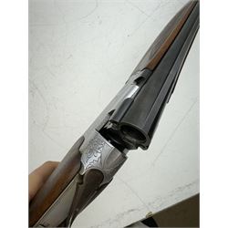 SHOTGUN CERTIFICATE REQUIRED - Italian Beretta S56E 12-bore over under shotgun, double trigger 71cm (28