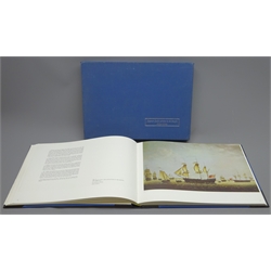  Captain Cook Interest - Murray-Oliver, Anthony 'Captain Cook's Artists in the Pacific, 1769-1779' pub. Avon Fine Prints, Wellington, New Zealand, 1969, numerous colour illust, with map endpapers, black half morocco folio in slipcase. Ltd.ed. of 2000. 1vol  