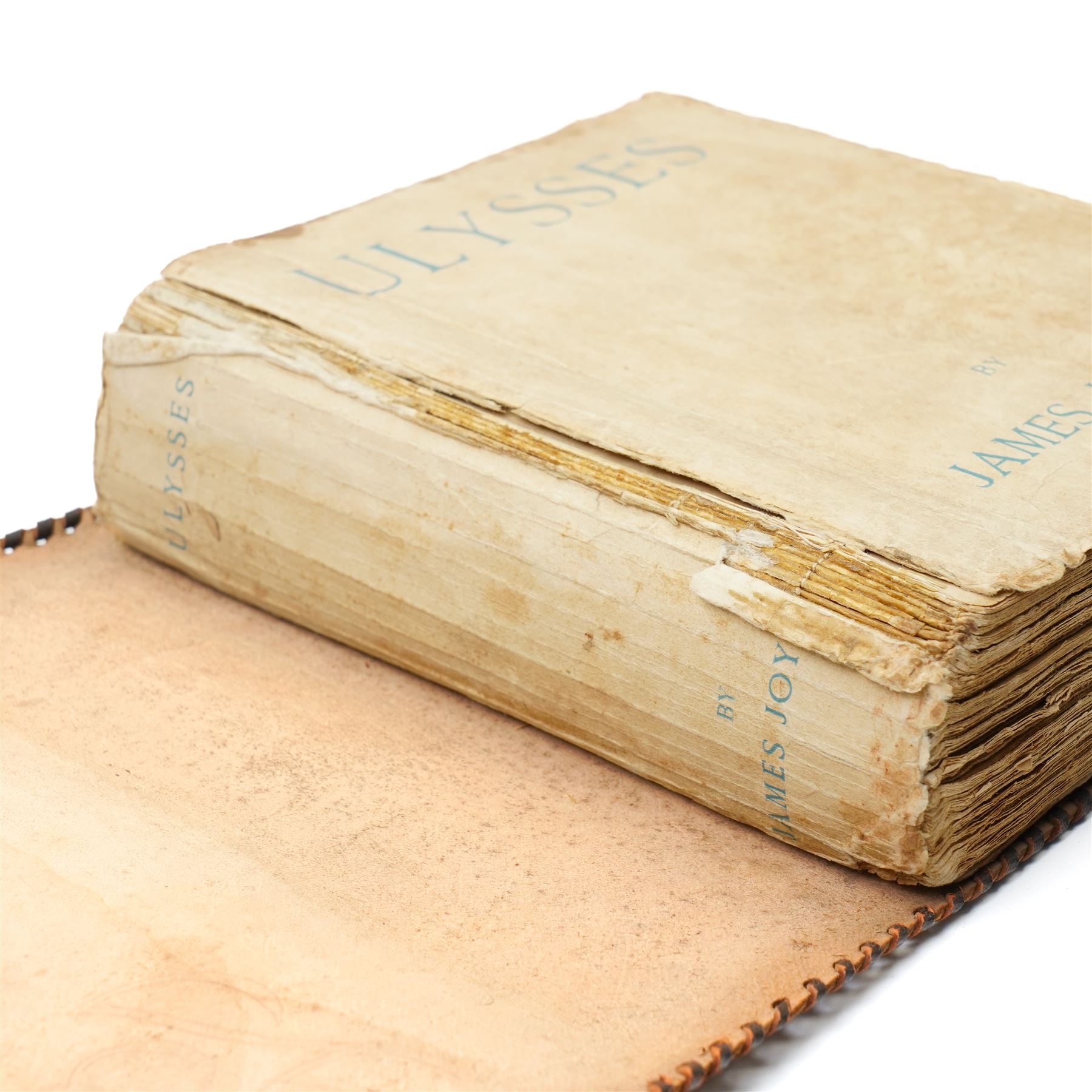 Joyce, James - 'Ulysses' fifth printing Shakespeare & Company, Paris, September 1924, bound in leather