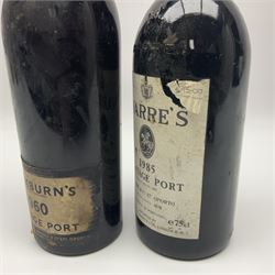 Warre's 1985, vintage port, 75cl unknown proof, and Cockburn 1960, vintage port (2)