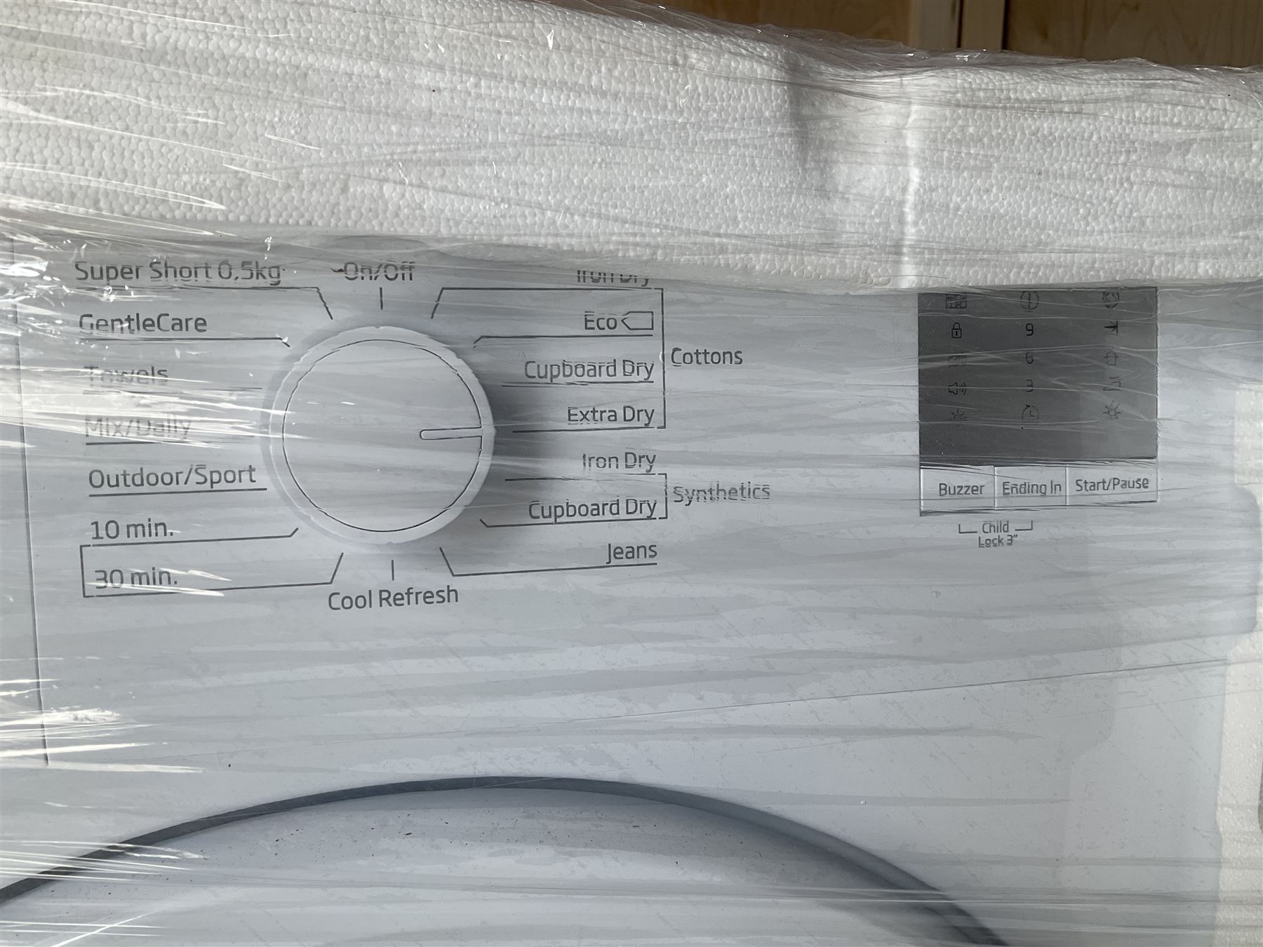 Beko DTGV8000W tumble dryer  - THIS LOT IS TO BE COLLECTED BY APPOINTMENT FROM DUGGLEBY STORAGE, GREAT HILL, EASTFIELD, SCARBOROUGH, YO11 3TX