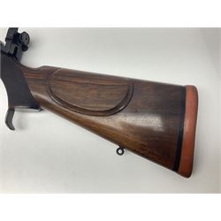 SECTION 1 FIRE-ARMS CERTIFICATE REQUIRED - BSA retailed by A.J. Parker Martini action .22 long target rifle, the 74cm(29