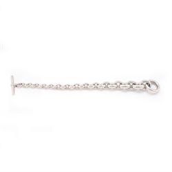 Hermès Crescendo silver bracelet, boxed