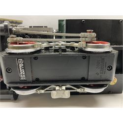 LGB (Lehmann Gross Bahn) G scale, gauge 1 - 22770 Disney Big Thunder Mountain Rail Road 0-4-0T tank locomotive No.1, green and black; and quantity of track