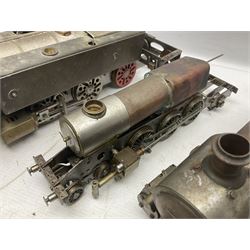 Three part-built live steam locomotives - 1.75