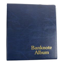 Impressive single album collection of 19th century British provincial banknotes, including...