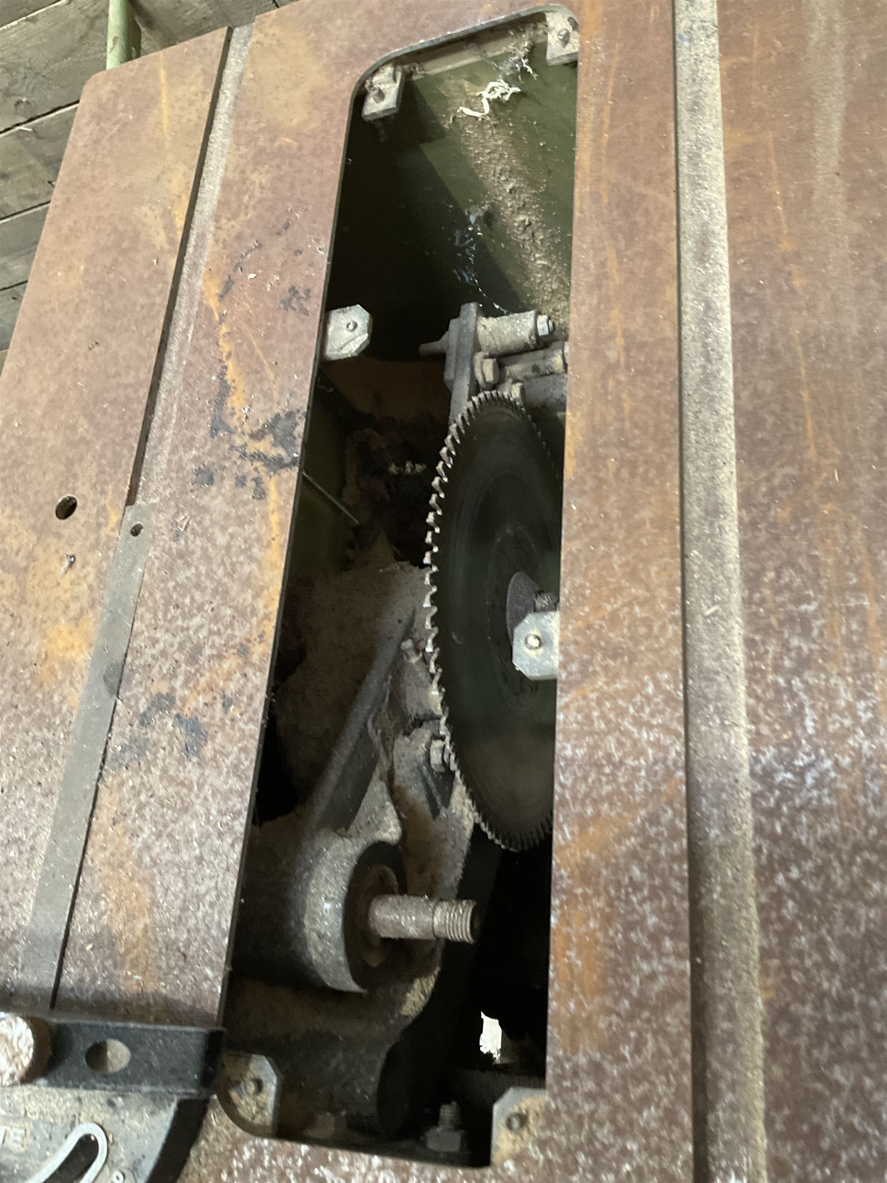 Startrite tilt-arbour planer table saw