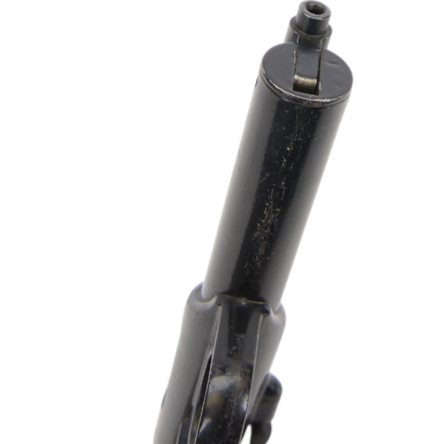 Webley Junior MK II .177 air pistol, the chamber marked 'Webley & Scott Ltd. Junior MK II Made in England' , with black checkered grip, H16cm, L28cm