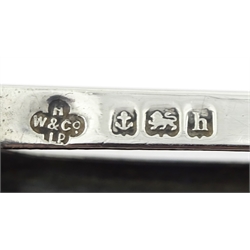 Silver oval shaped snuff box by Henry Williamson Ltd, Birmingham 1919, silver matchbox holder by Horace Woodward & Co Ltd, Birmingham 1907 and silver vesta case hallmarked, approx 4.4oz 