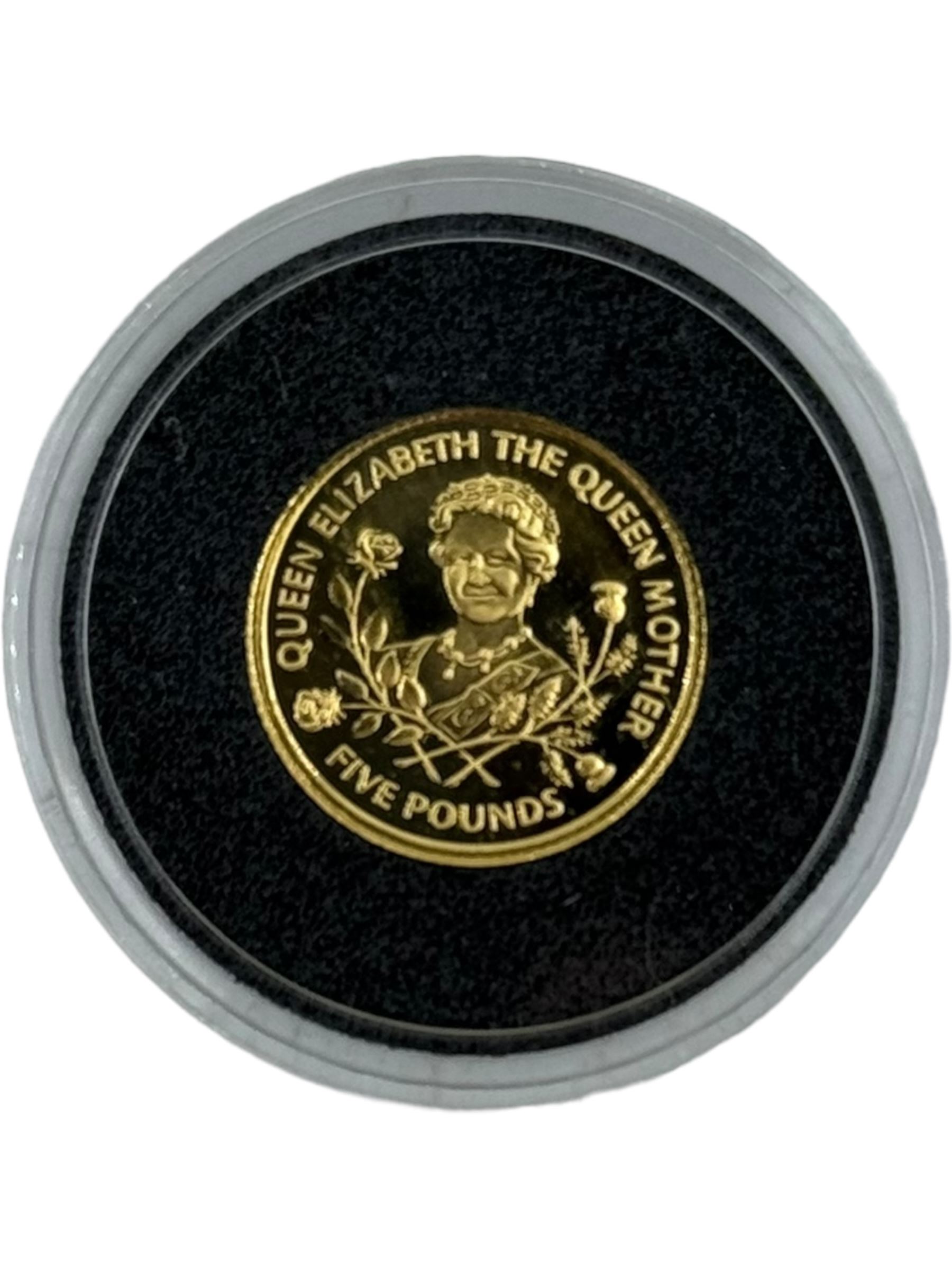 Four one twenty-fifth of an ounce 24 carat gold coins, from 'The Smallest Gold Coins of the World Collection', all with Westminster certificates (4)