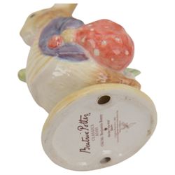 Collection of Royal Albert and similar Beatrix Potter figures, including Cottontail, Tommy Brock, John Joiner etc 