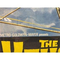 Helicopter Spies - Man from Uncle poster, framed and glazed, overall H79cm L104cm