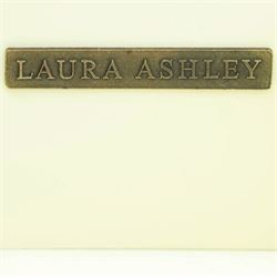 Laura Ashley - 'Clifton' tall pedestal chest, fitted with six graduating long drawers flanked by half-canted pilasters, raised on turned feet, in ivory finish