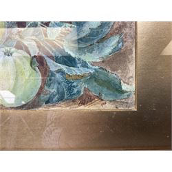 Framed African Wood Sculpture; Oriental painting on fabric, watercolour of apples together with large collection of prints including racing and hunting interest max 50cm x 30cm (16)