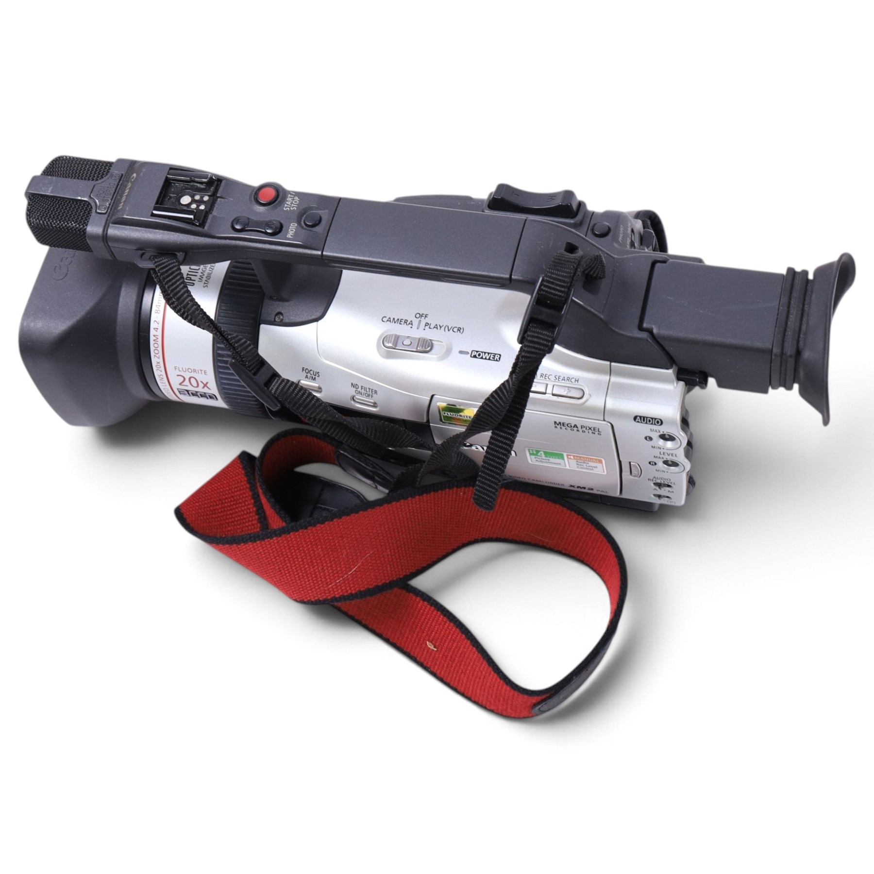 Canon XM2 3CCD Digital Video Camcorder, with original box and instructions, contained in a flight case with accessories