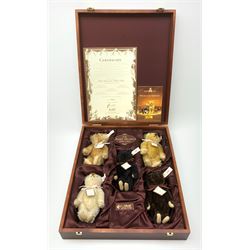 Steiff limited edition British Collector's Baby Bear Set 1989-1993