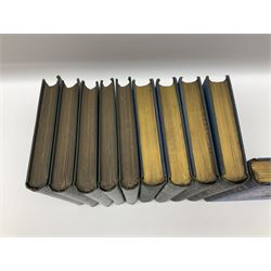 Hulme, F. Edward; 'Familiar Wild Flowers' with coloured plates, five volumes, together with Hulme, F. Edward; 'Familiar Garden Flowers' described by Shirley Hibberd with coloured plates, five volumes, each with coloured title labels 