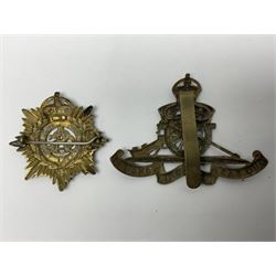 Twenty-seven military metal cap badges including Royal tank Corps, Reconnaissance Corps, Royal Armoured Corps, Royal Corps of Signals, Womens Army Auxiliary Corps, Queen Mary's Army Auxiliary Corps, Auxiliary Territorial Service,  Royal Engineers, REME, Army physical Training Corps etc 