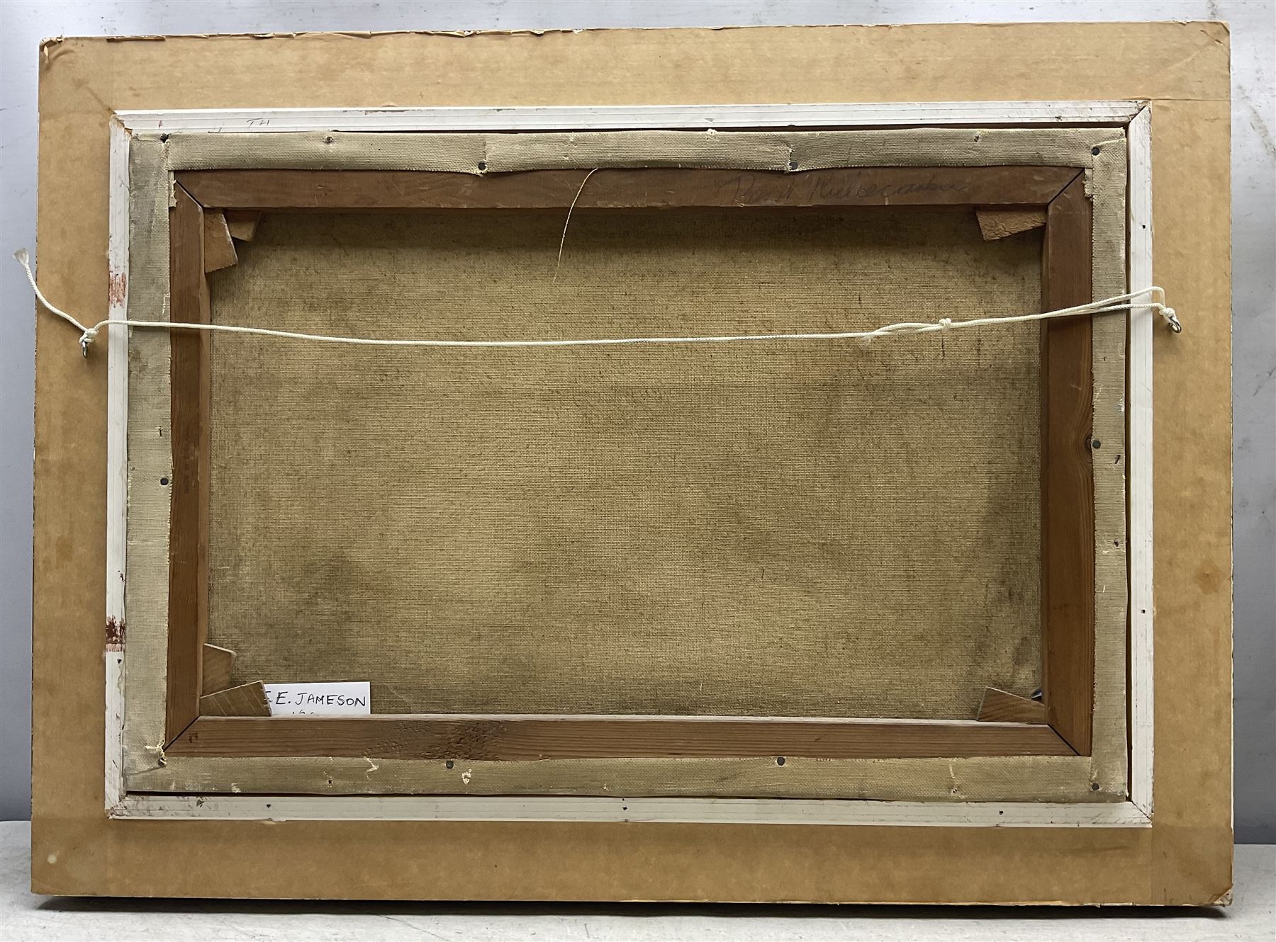 Francis E Jamieson (Scottish 1895-1950): 'Pass at Killiecrankie' Scotland, oil canvas signed 39cm x 59cm 