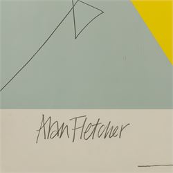 After Alan Fletcher (British 1931-2006): Designers' Saturday London 9th October 1982, printed poster 82cm x 57cm
Notes: This event, held at multiple showrooms across London, gave interior designers and architects the opportunity to meet with suppliers outside of regular working hours. The idea originated in New York, and has since been repeated in many major European cities, and still takes place in Oslo.